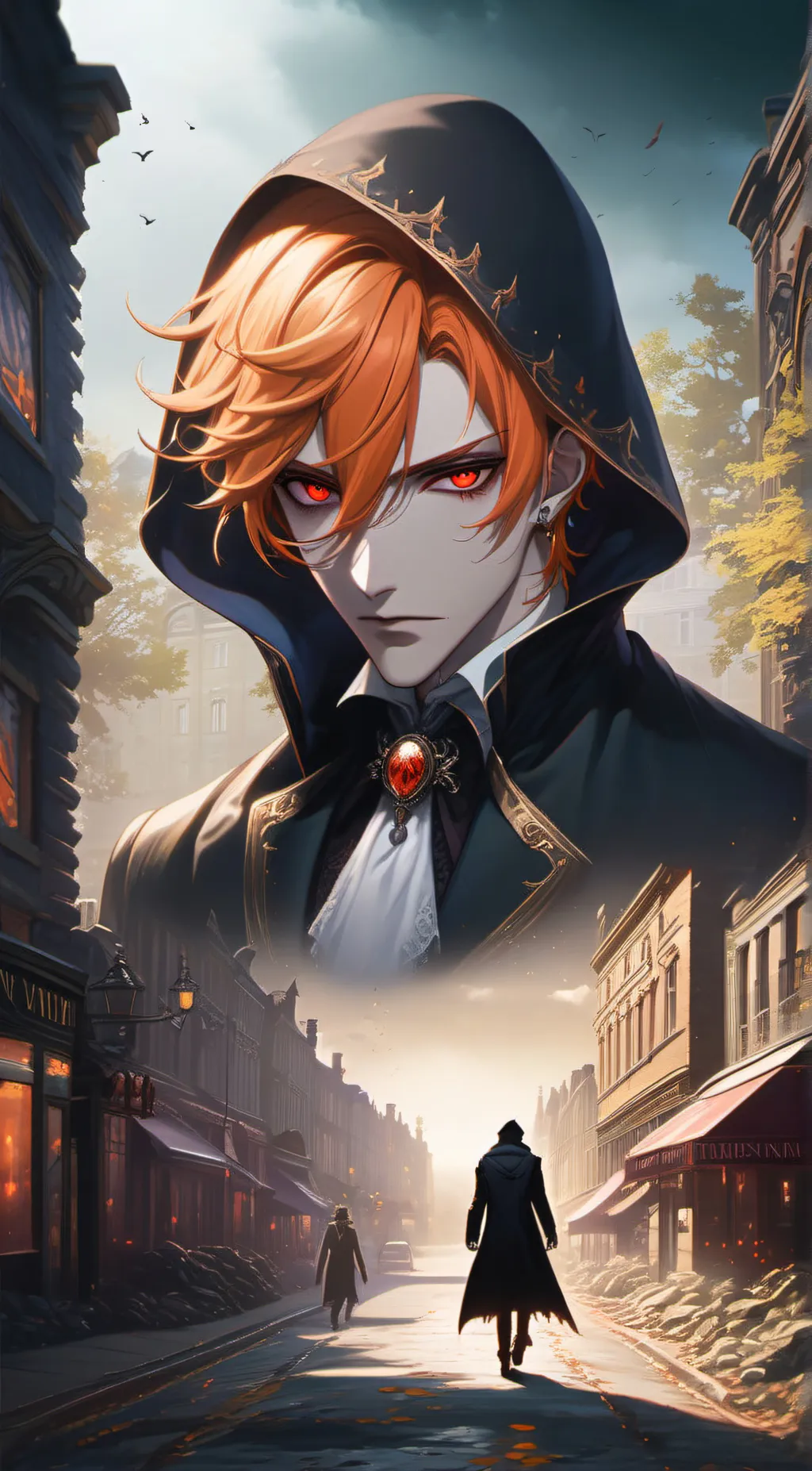 ai character: Haco  background