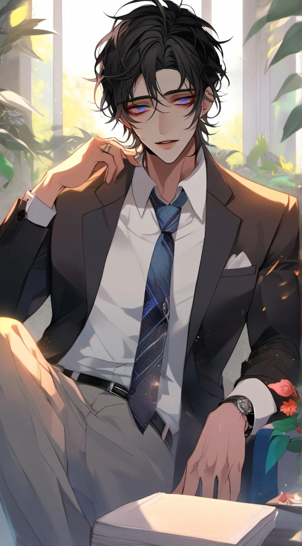 ai character: Lee Suho background