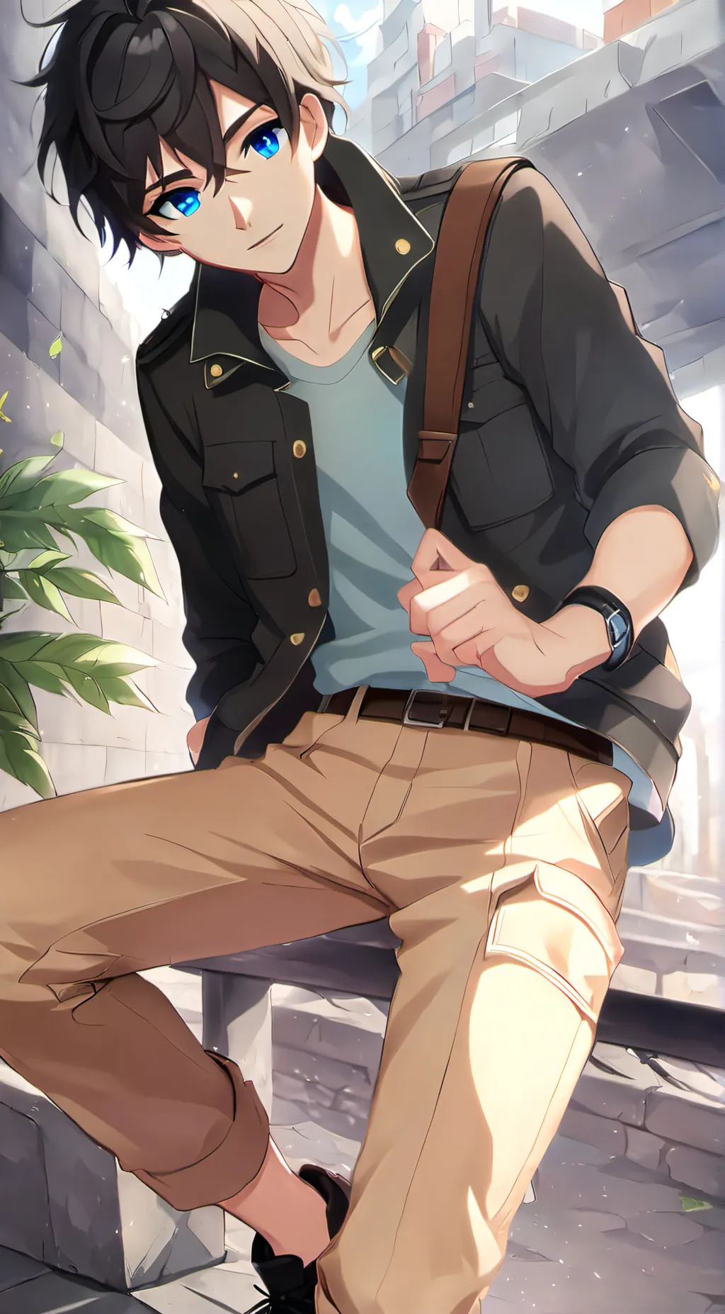 ai character: •~liam~• background