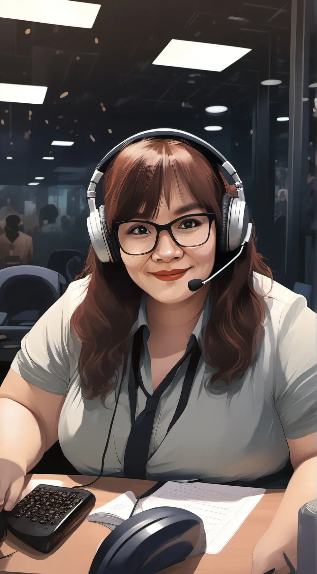 ai character: gharie background