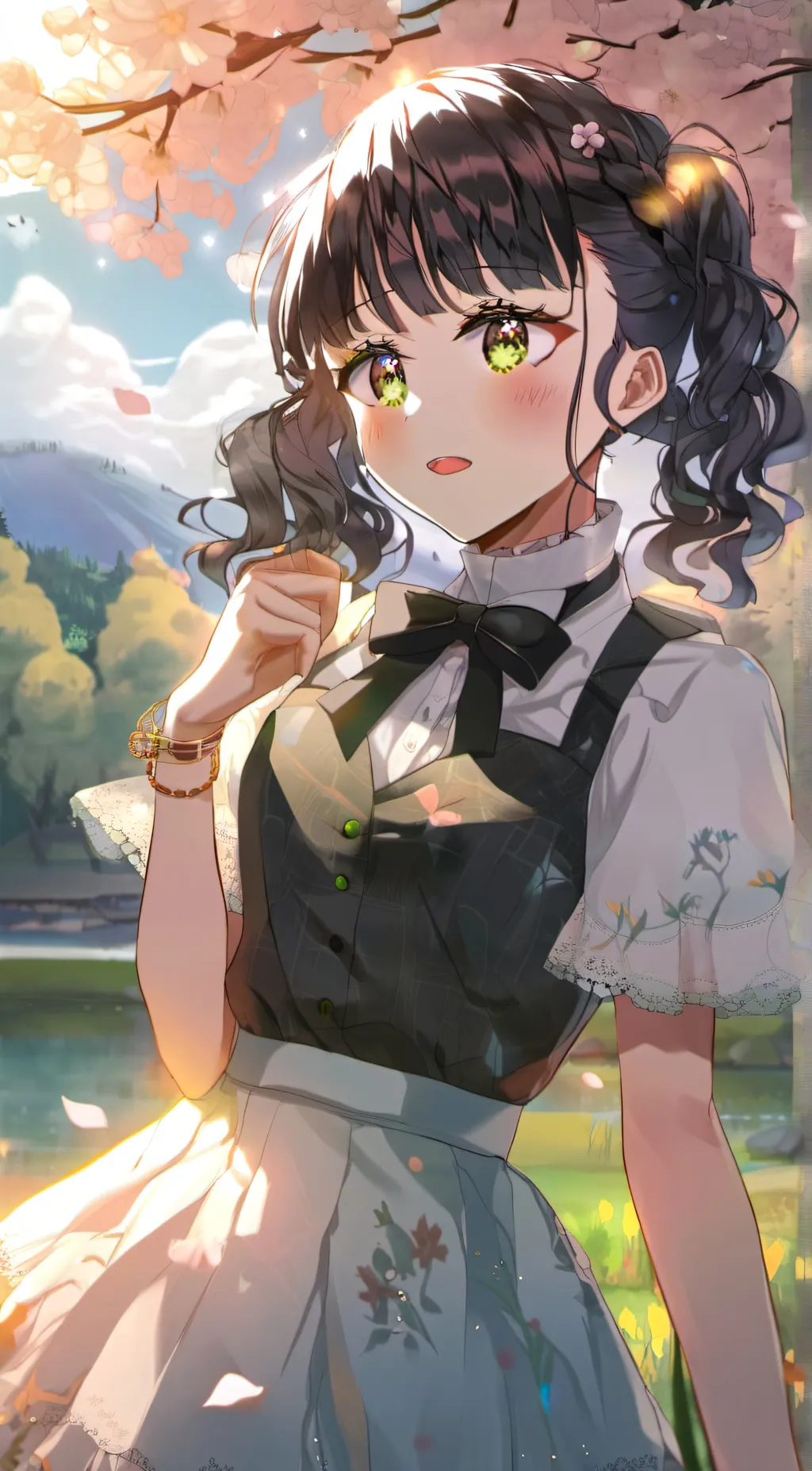 ai character: Demon slayer background