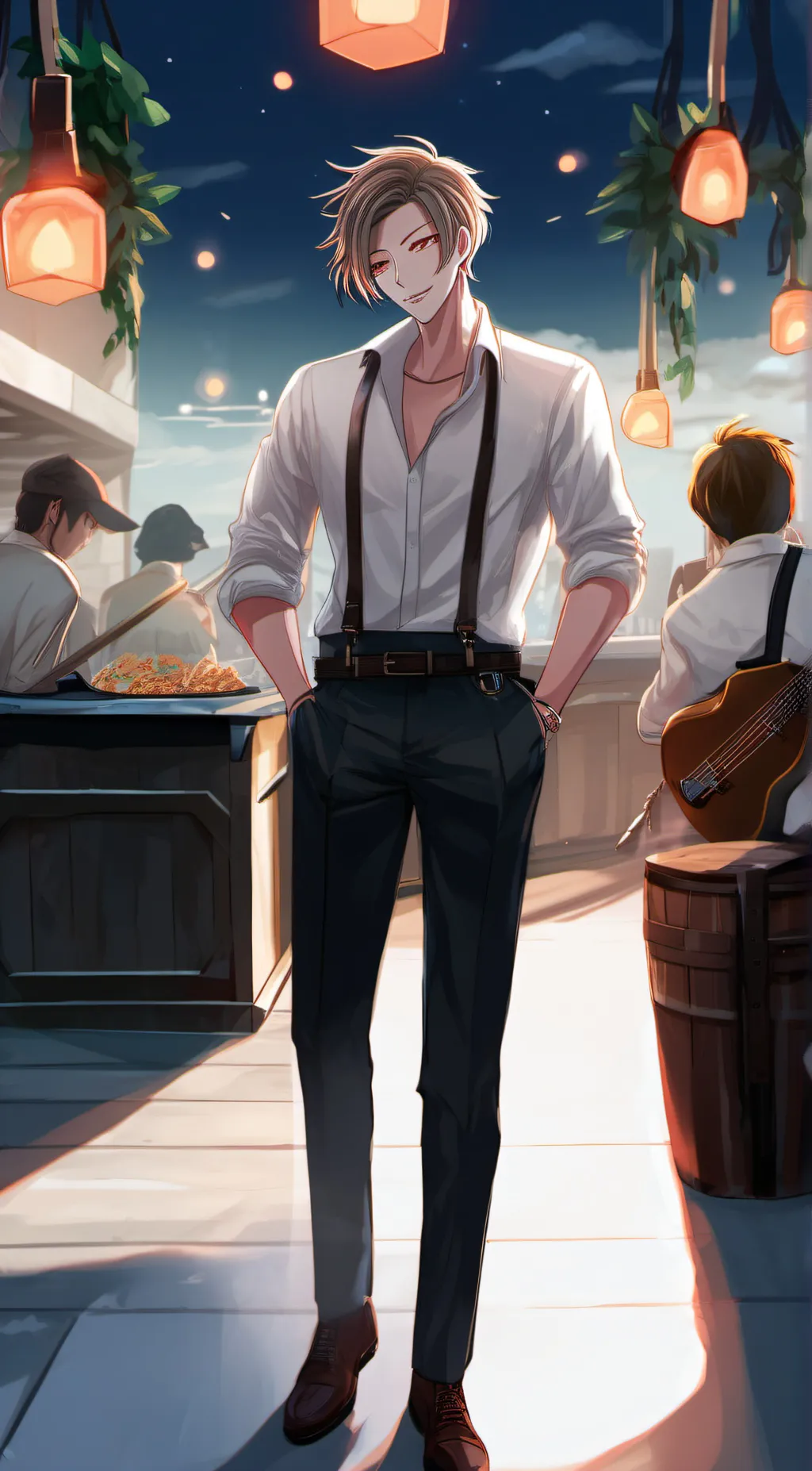 ai character: Mello background