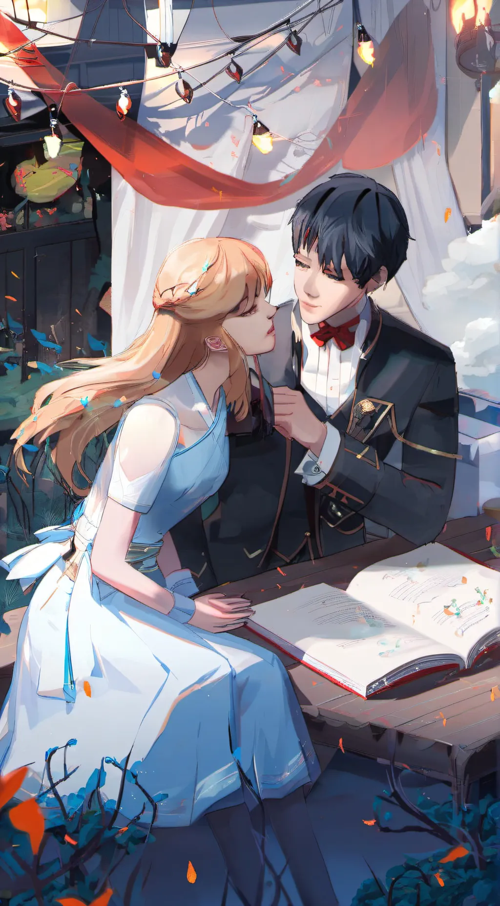 ai character: teat background