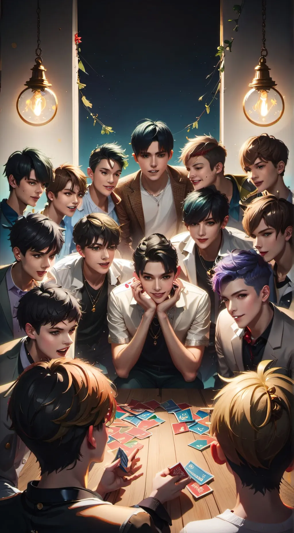 ai character: truth or dare background