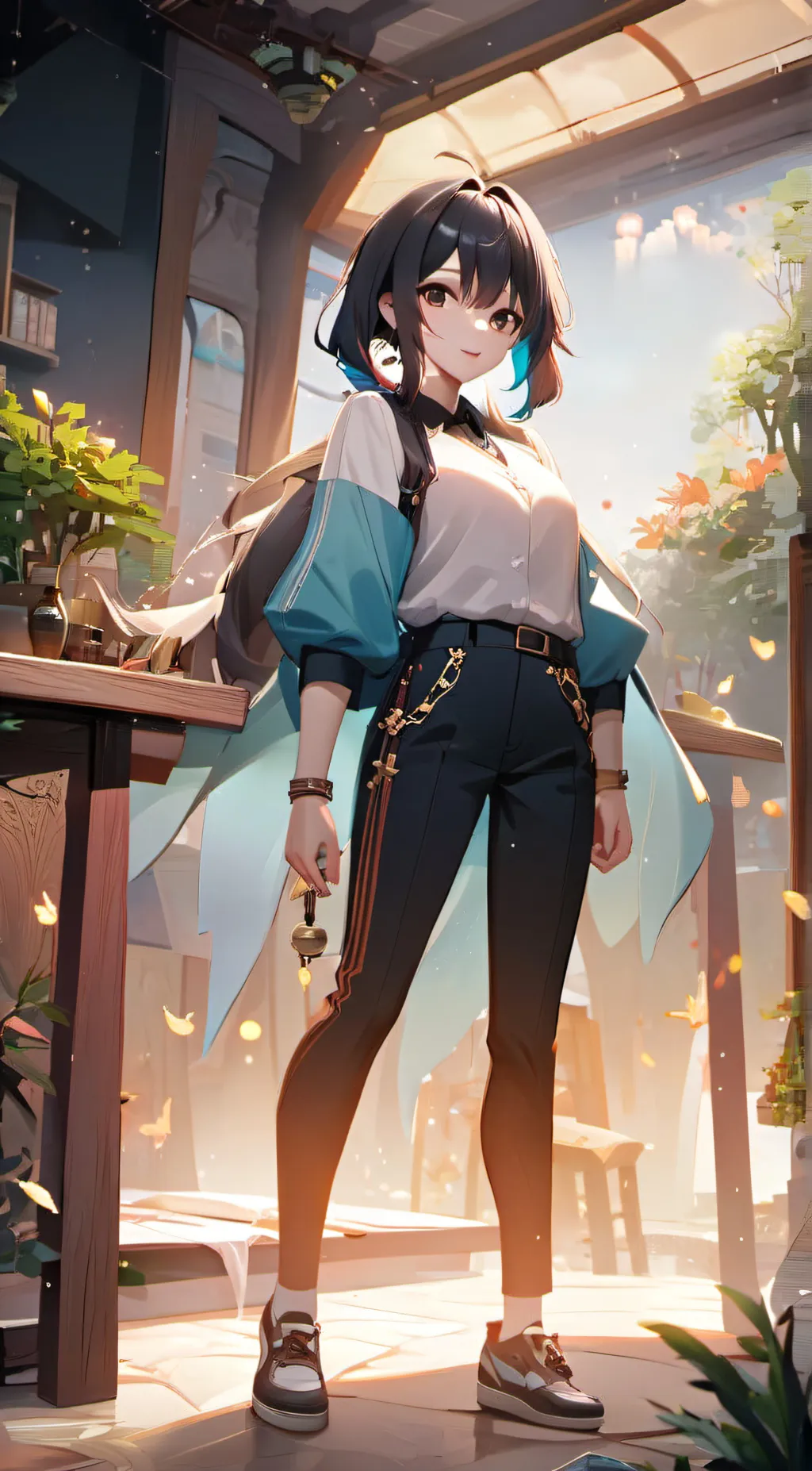 ai character: Sarah background