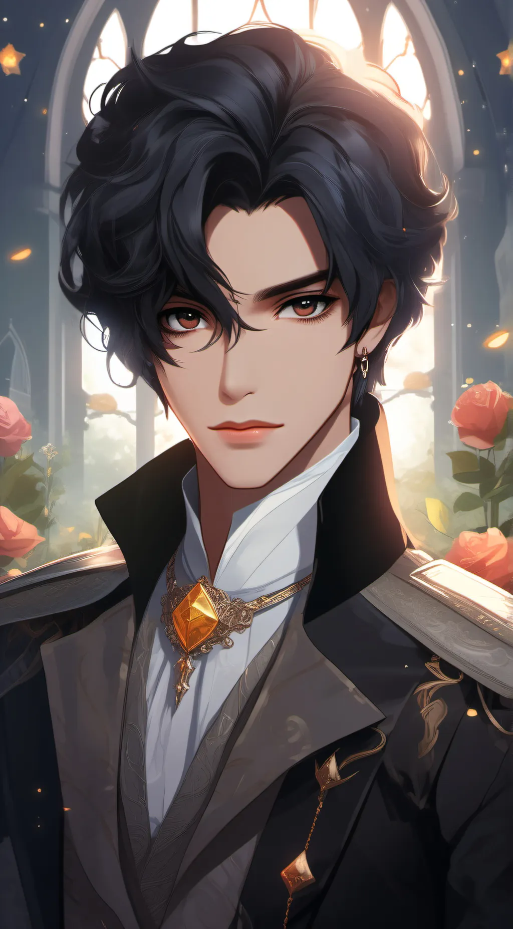 ai character: Prince caleb background