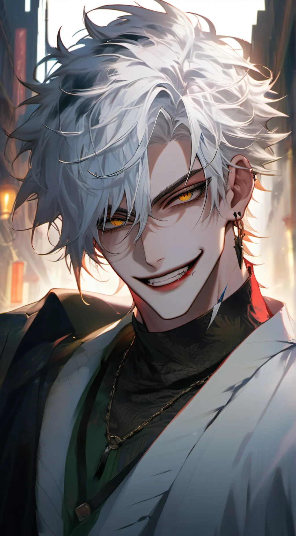 ai character: Yukio  background