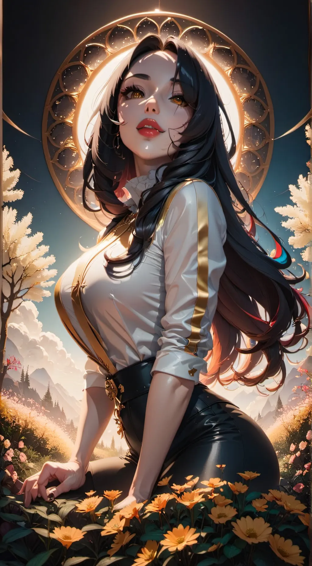 ai character: Sarah  background