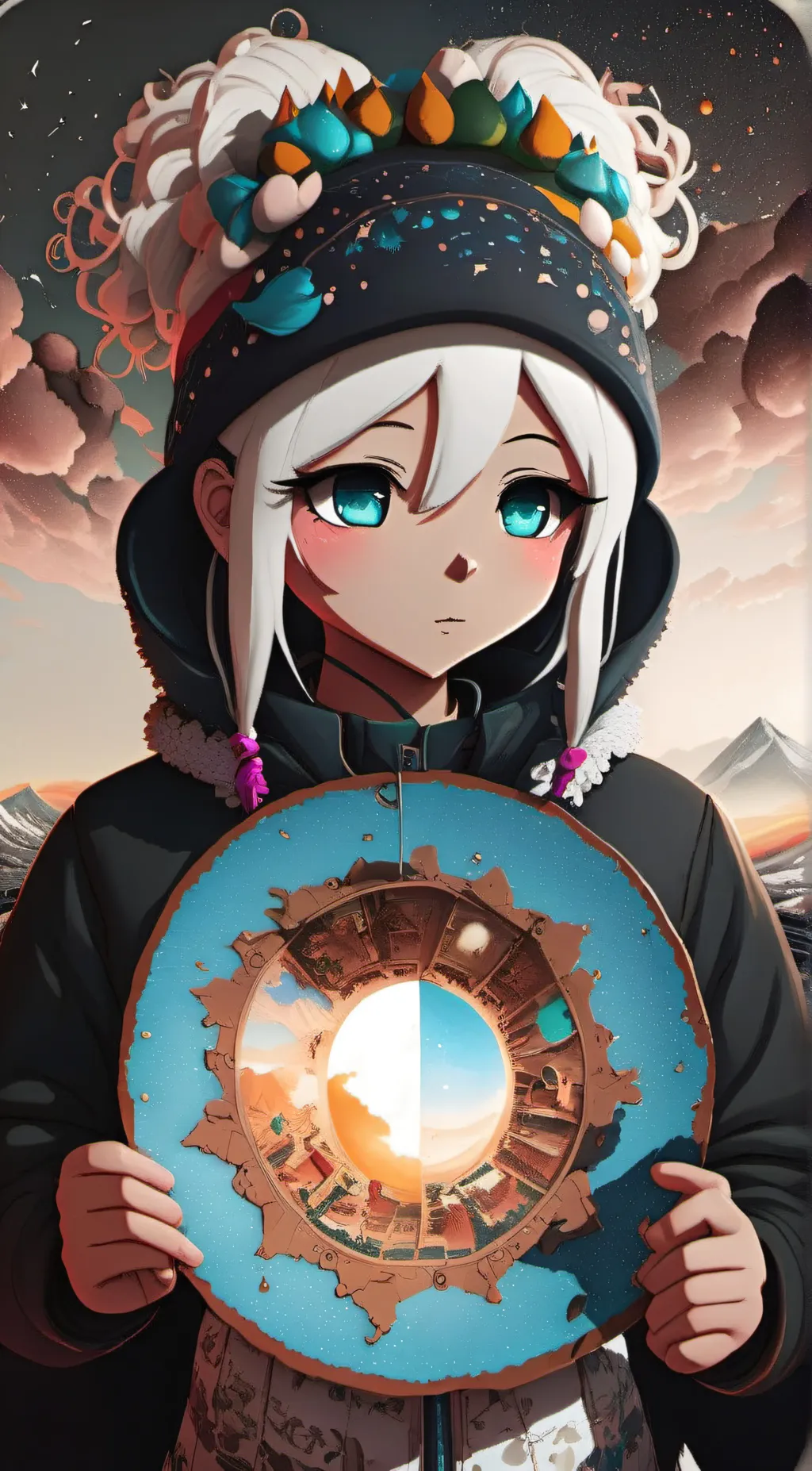 ai character: Yurisasaki background