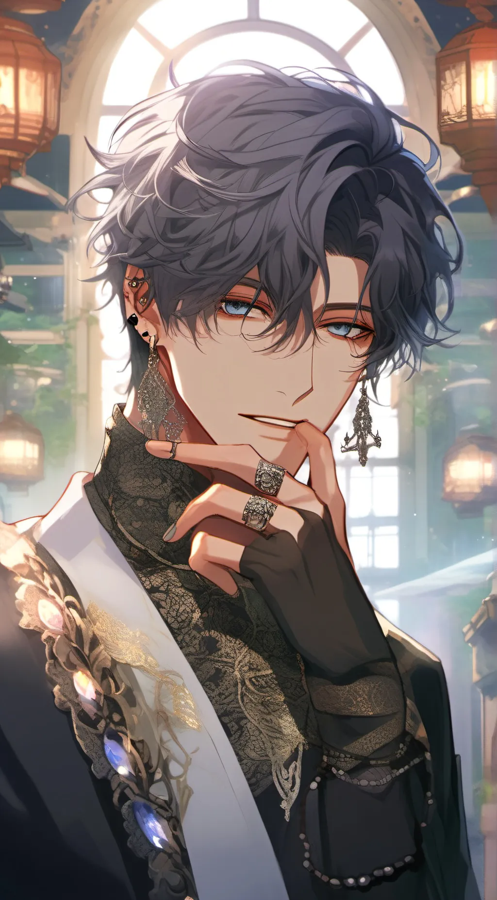 ai character: Adrian background