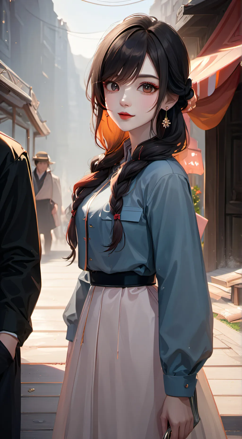 ai character: your  mom background