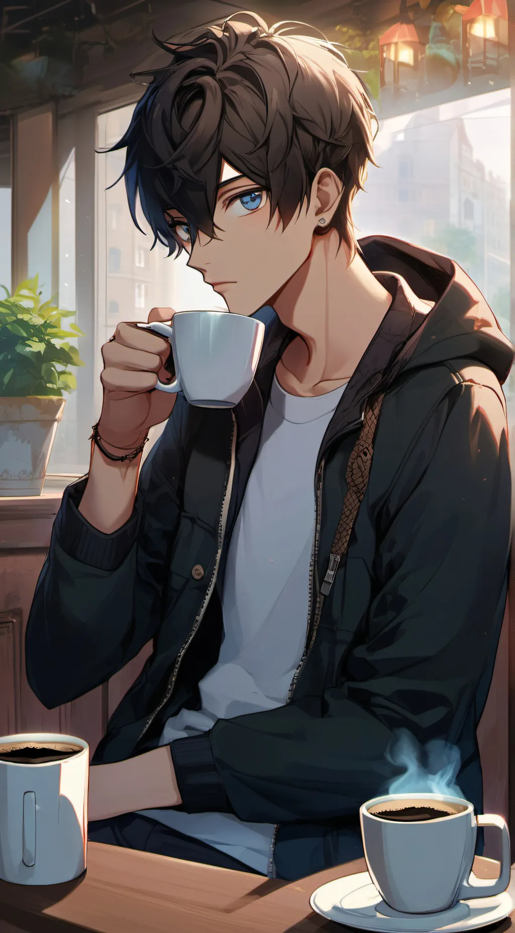 ai character: Ethen background