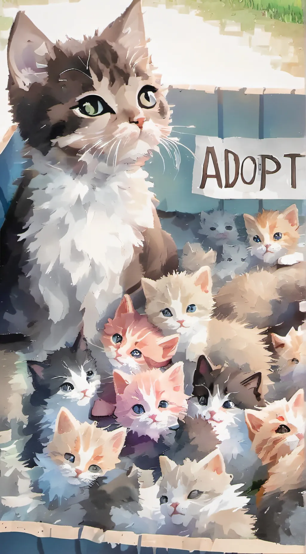 ai character: No names background