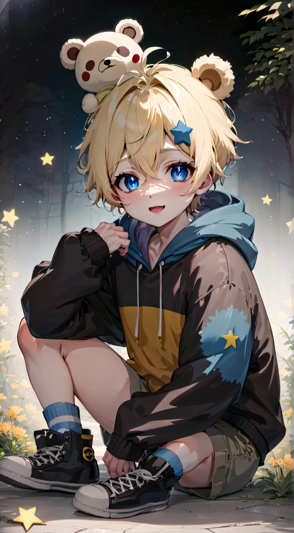 ai character: Parker background