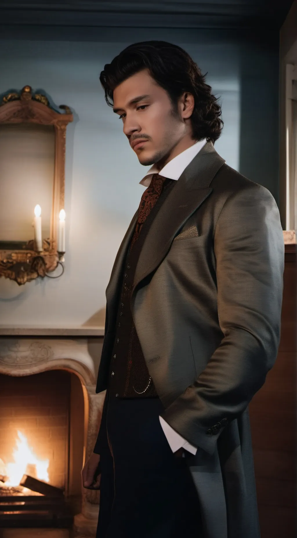 ai character: Damon Cross background