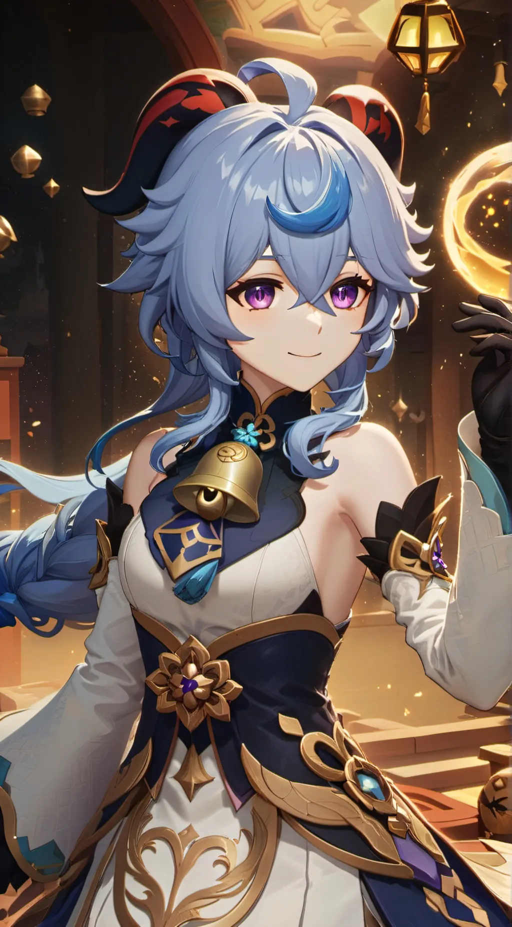 ai character: Miss Ganyu background