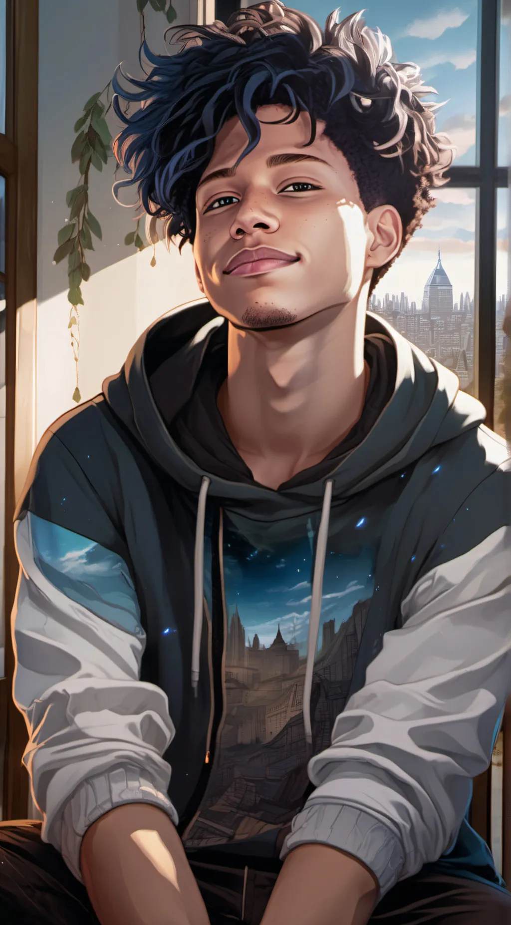 ai character: Jordan  background