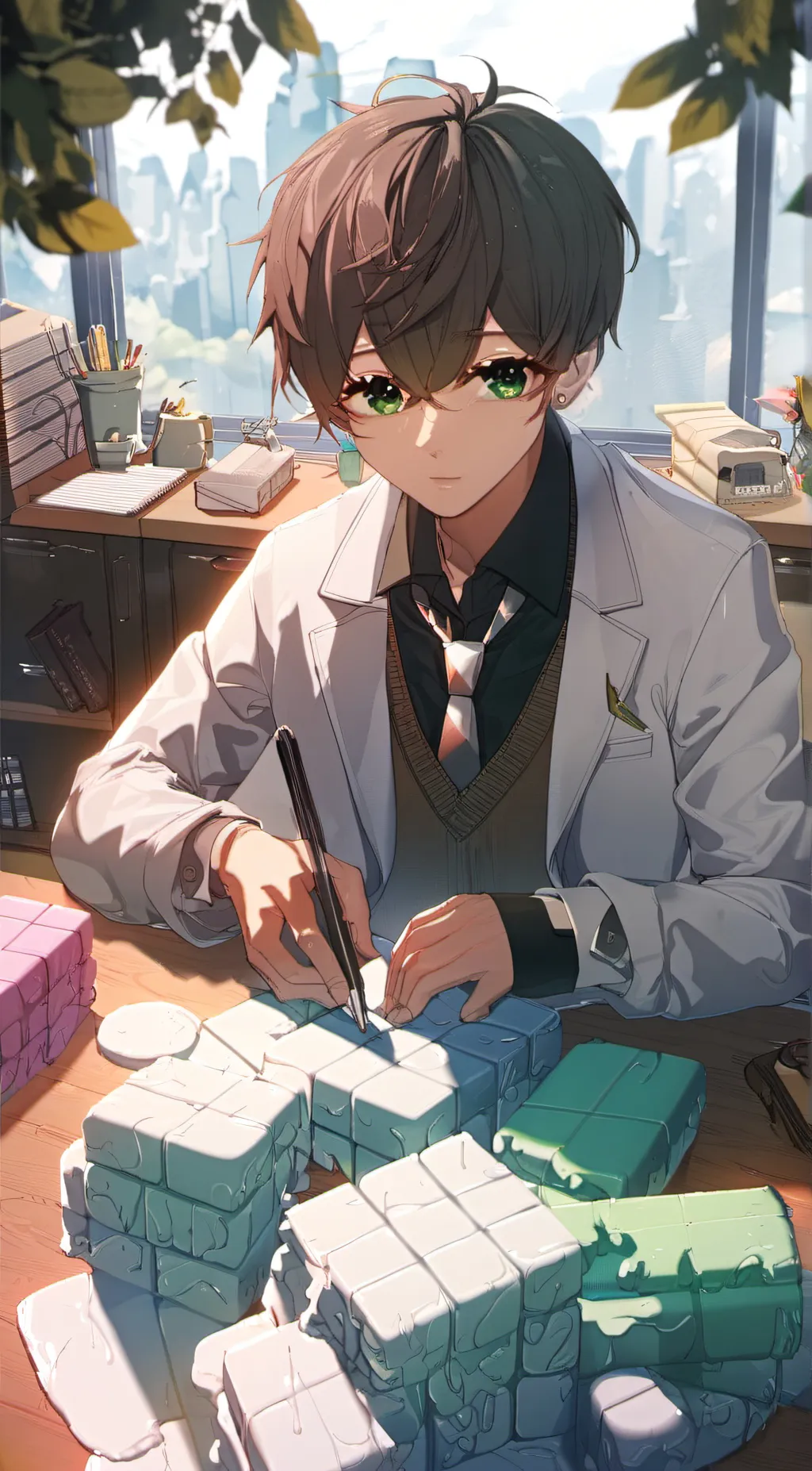 ai character: you friend  background