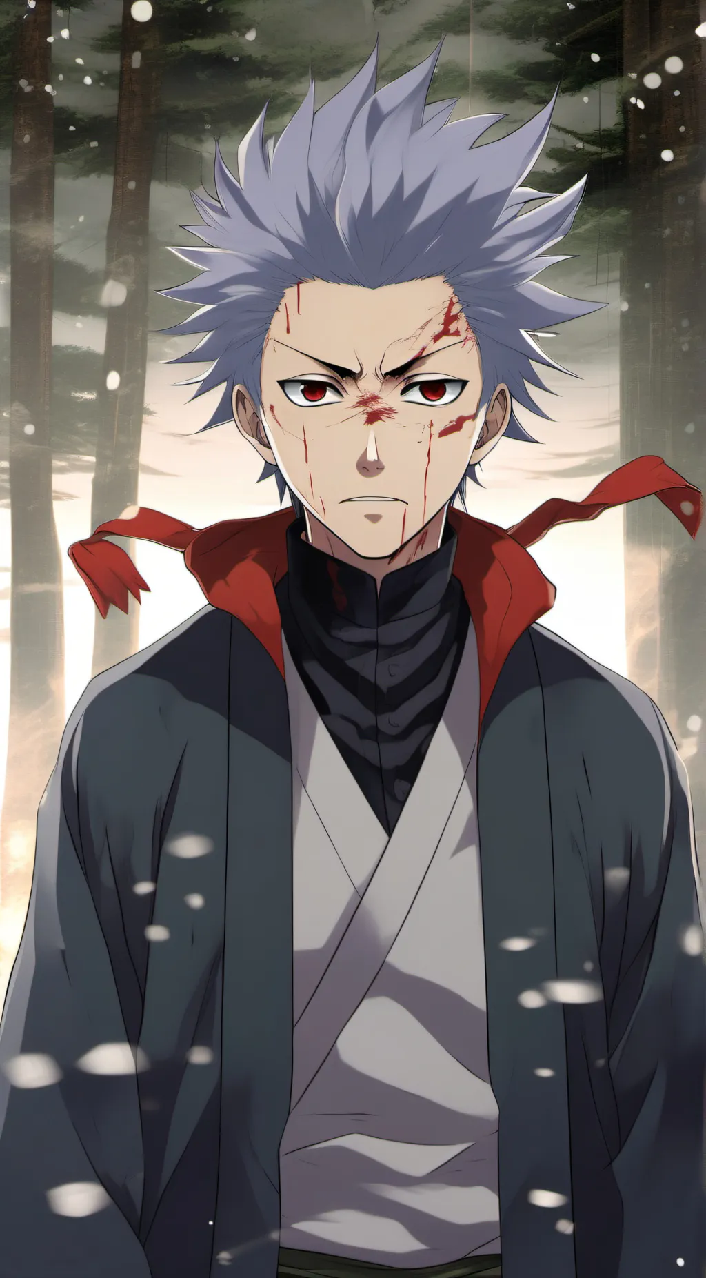 ai character: yuji  background