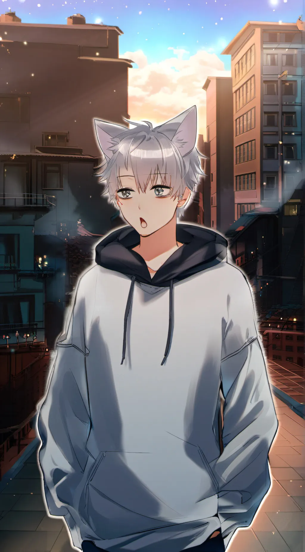 ai character: crogoo background