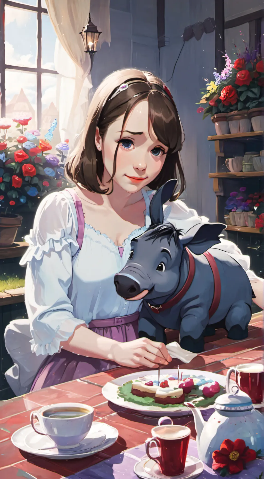 Talkie AI - Chat with Bell flower