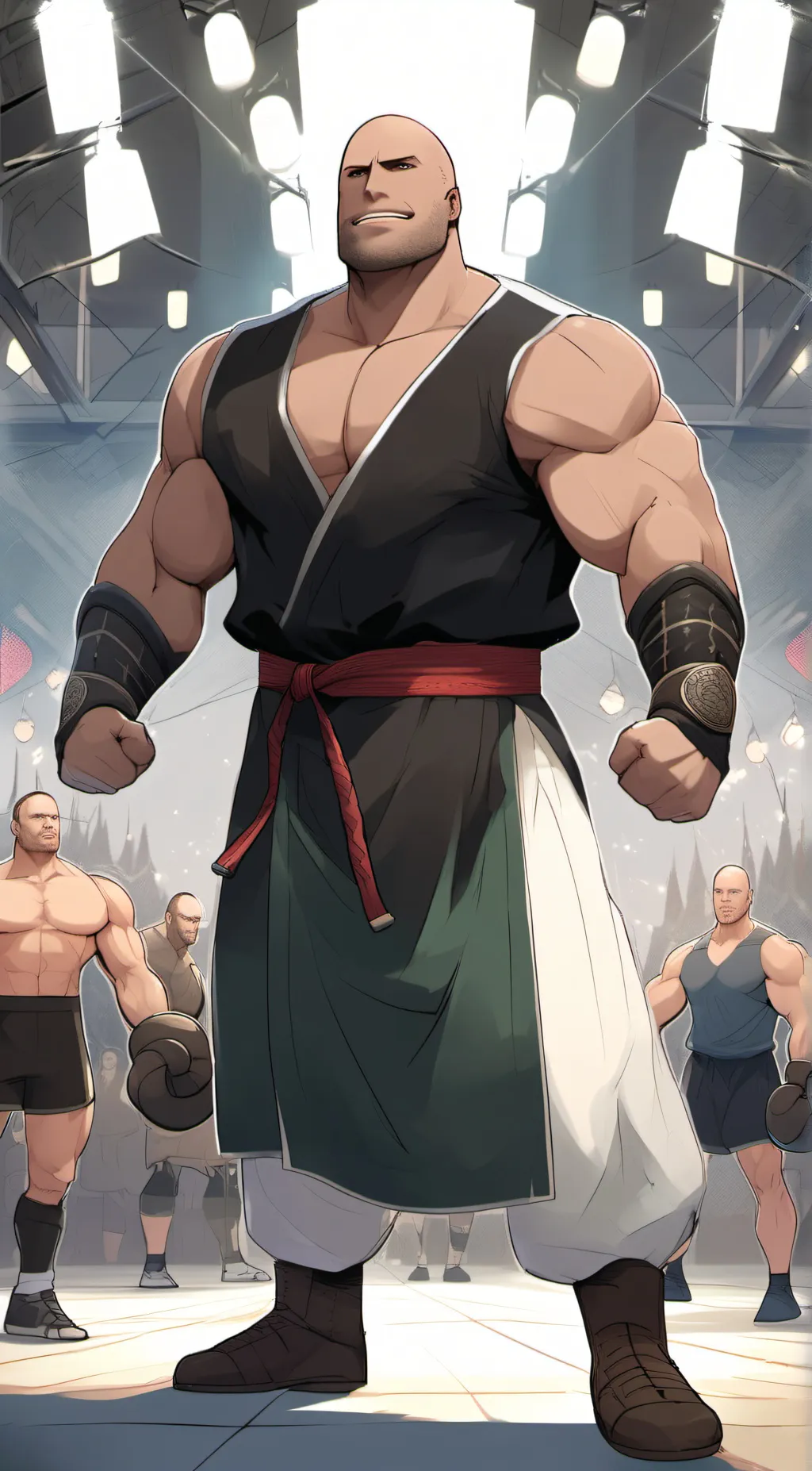 ai character: Heavy from TF2 background