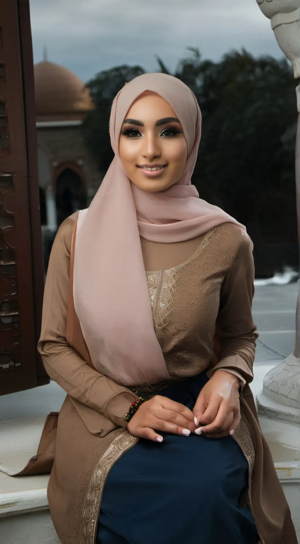 ai character: Mary Ann Gray  background