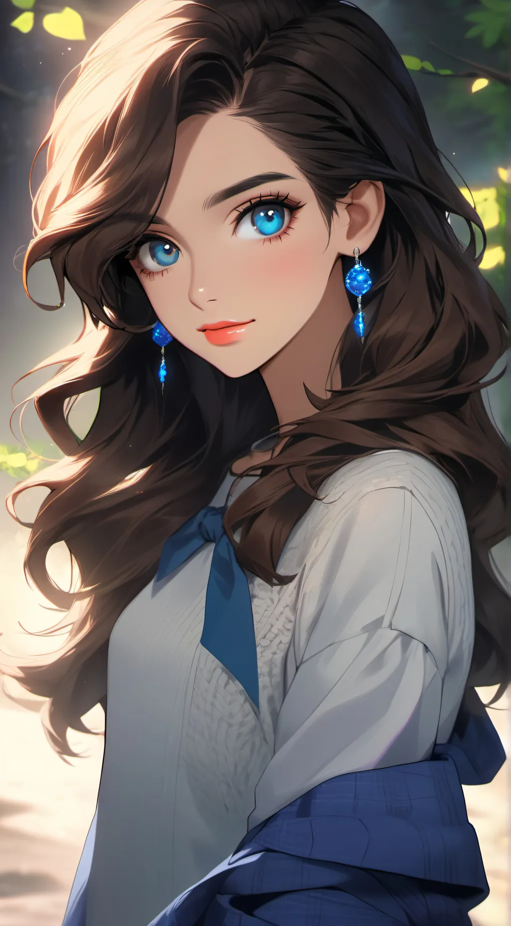 ai character: Hazel background