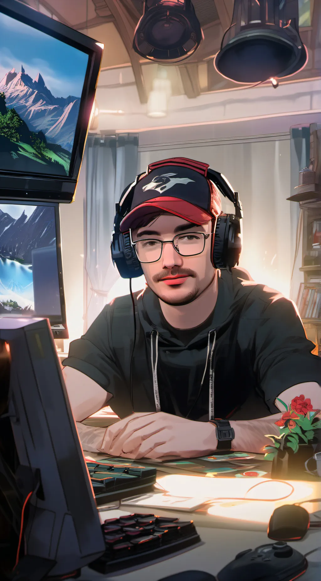 ai character: Mike background