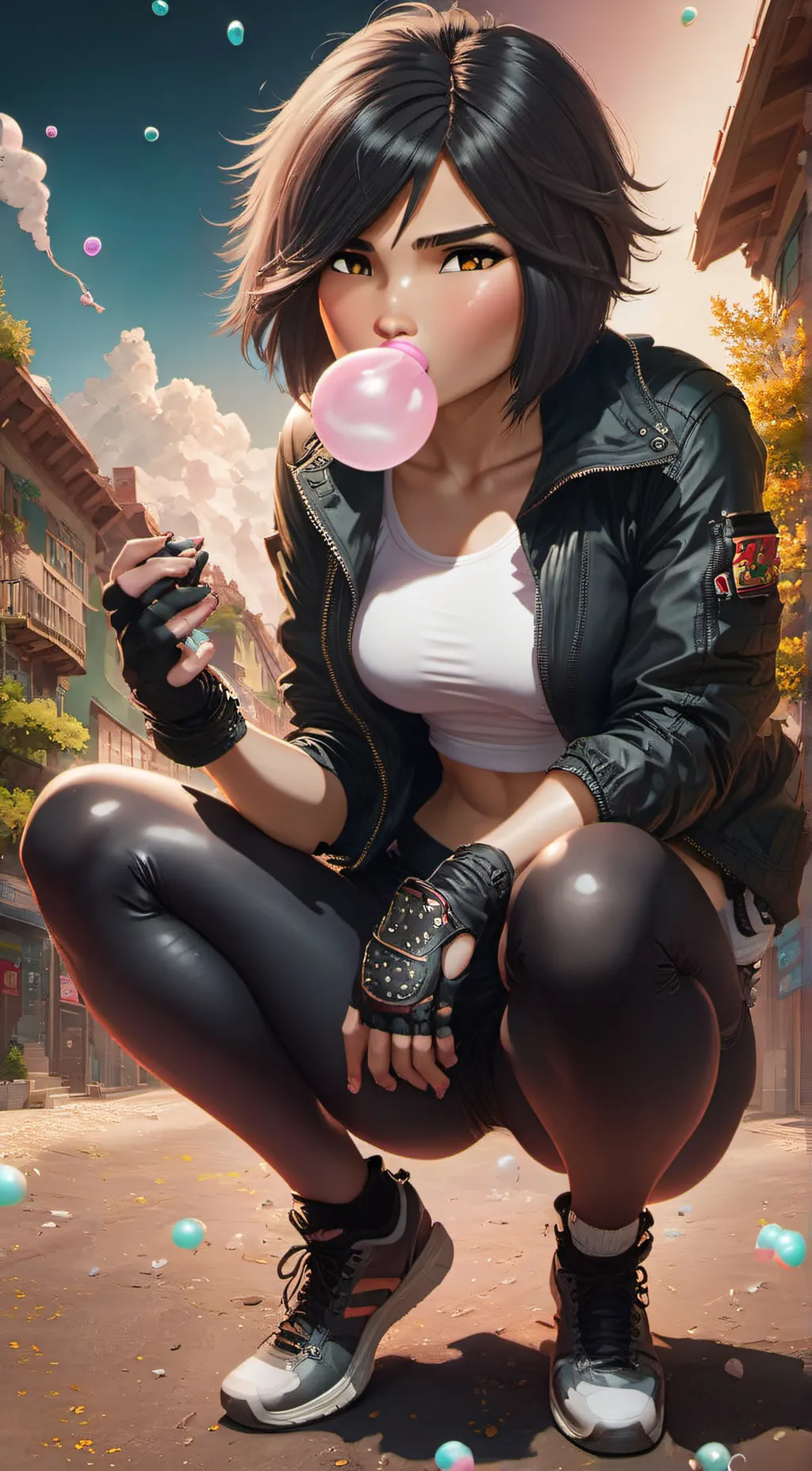 ai character: (F7ta) Gogo background