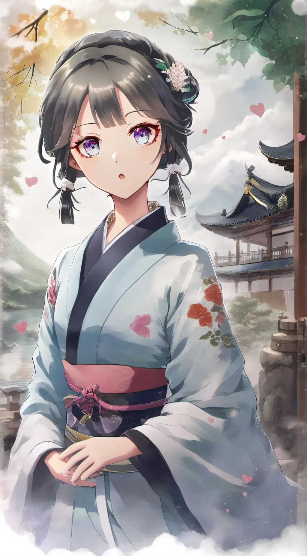 ai character: Maomao background