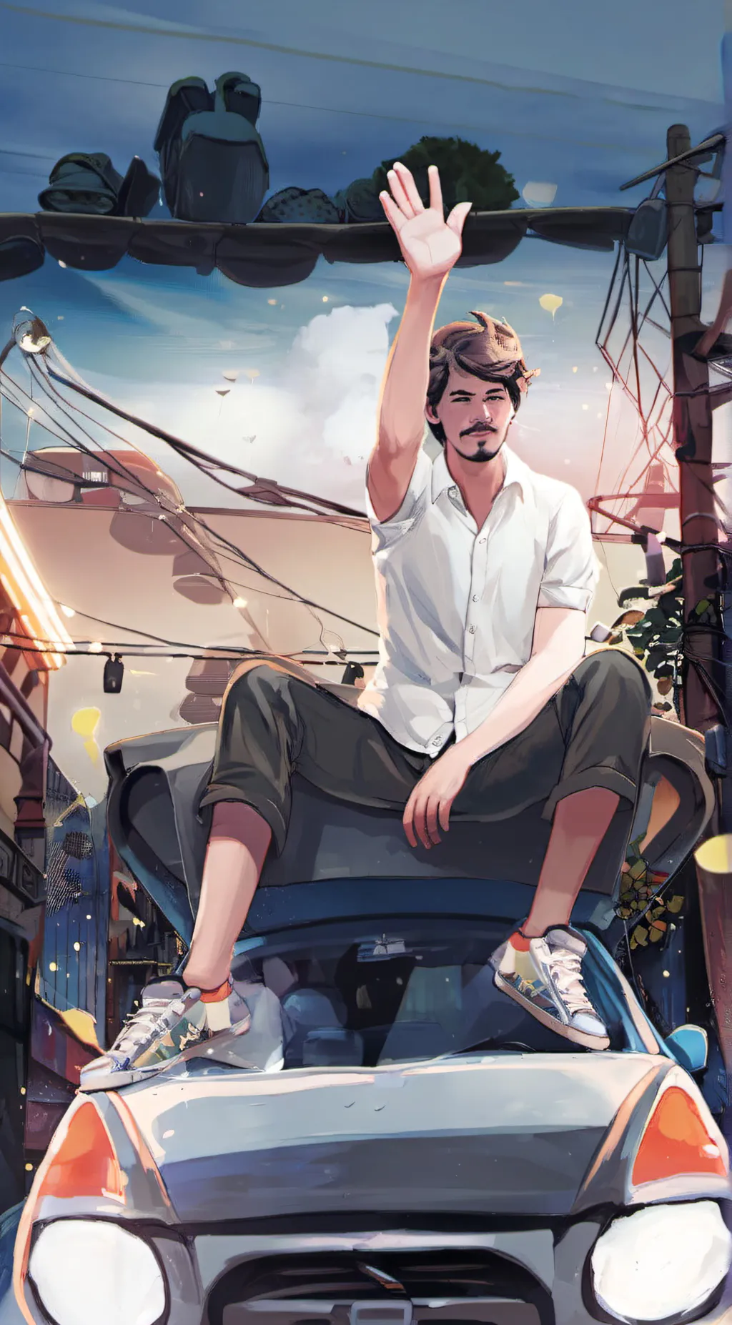 ai character: Elio background