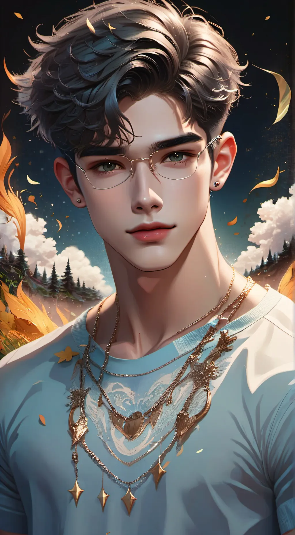 ai character: Max background