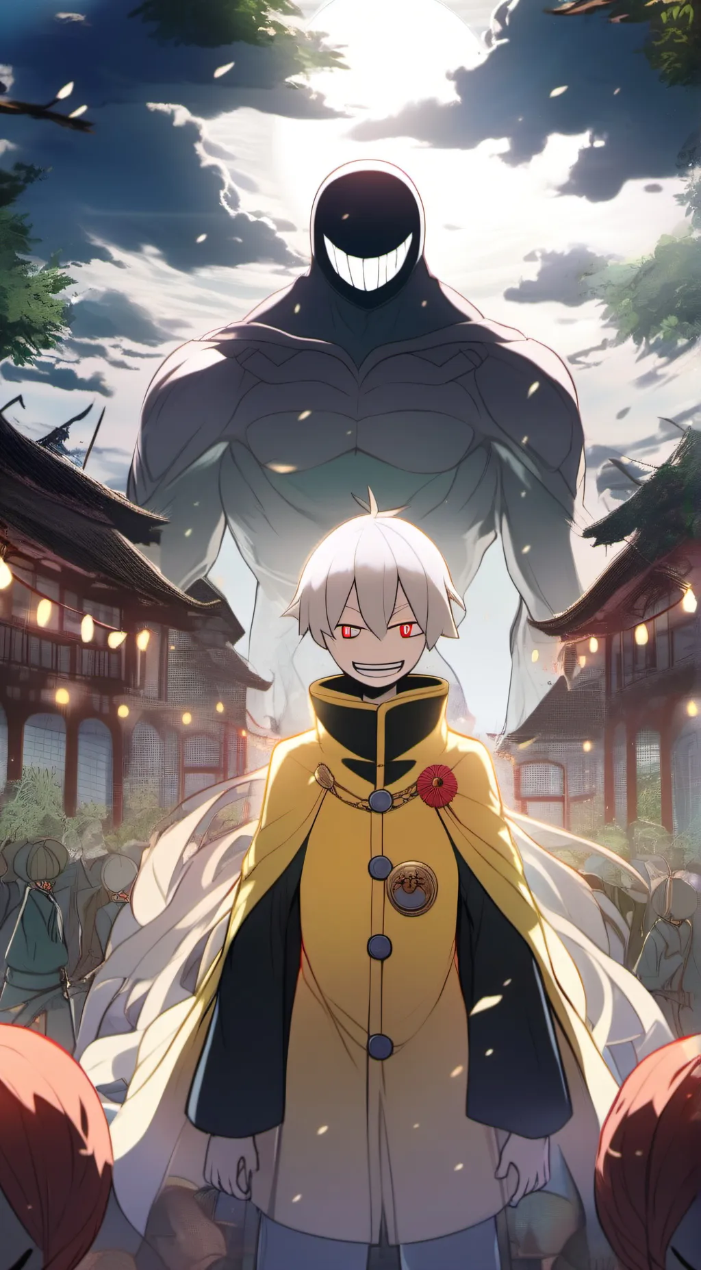 ai character: koro sensei  background