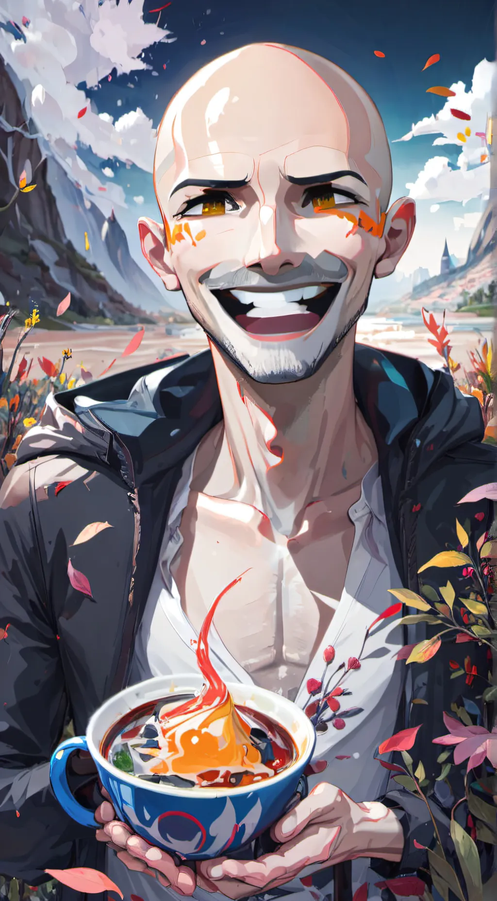 ai character: Carl background