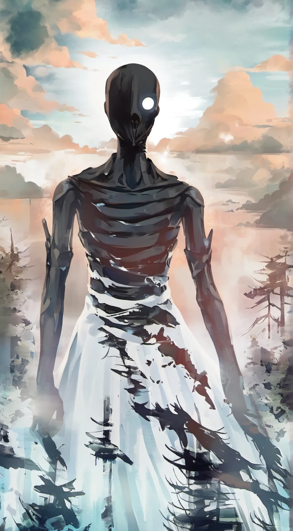 ai character: Null background