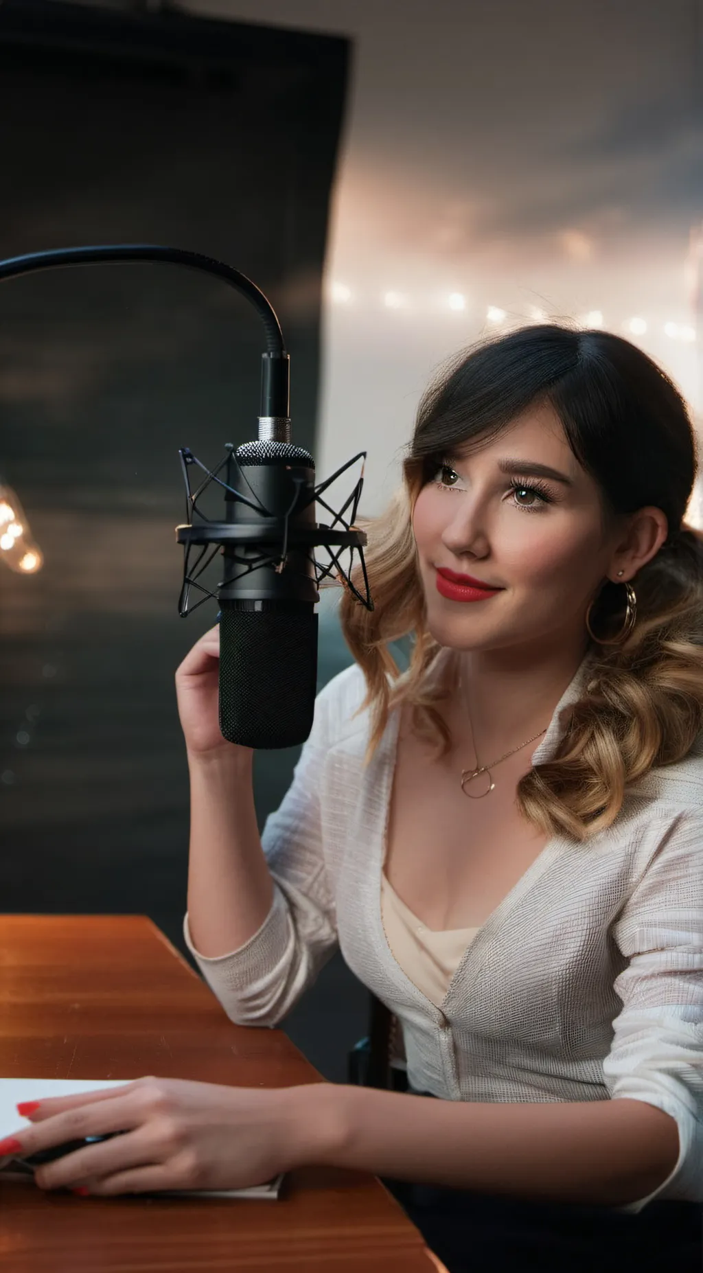 ai character: porn  podcast  background