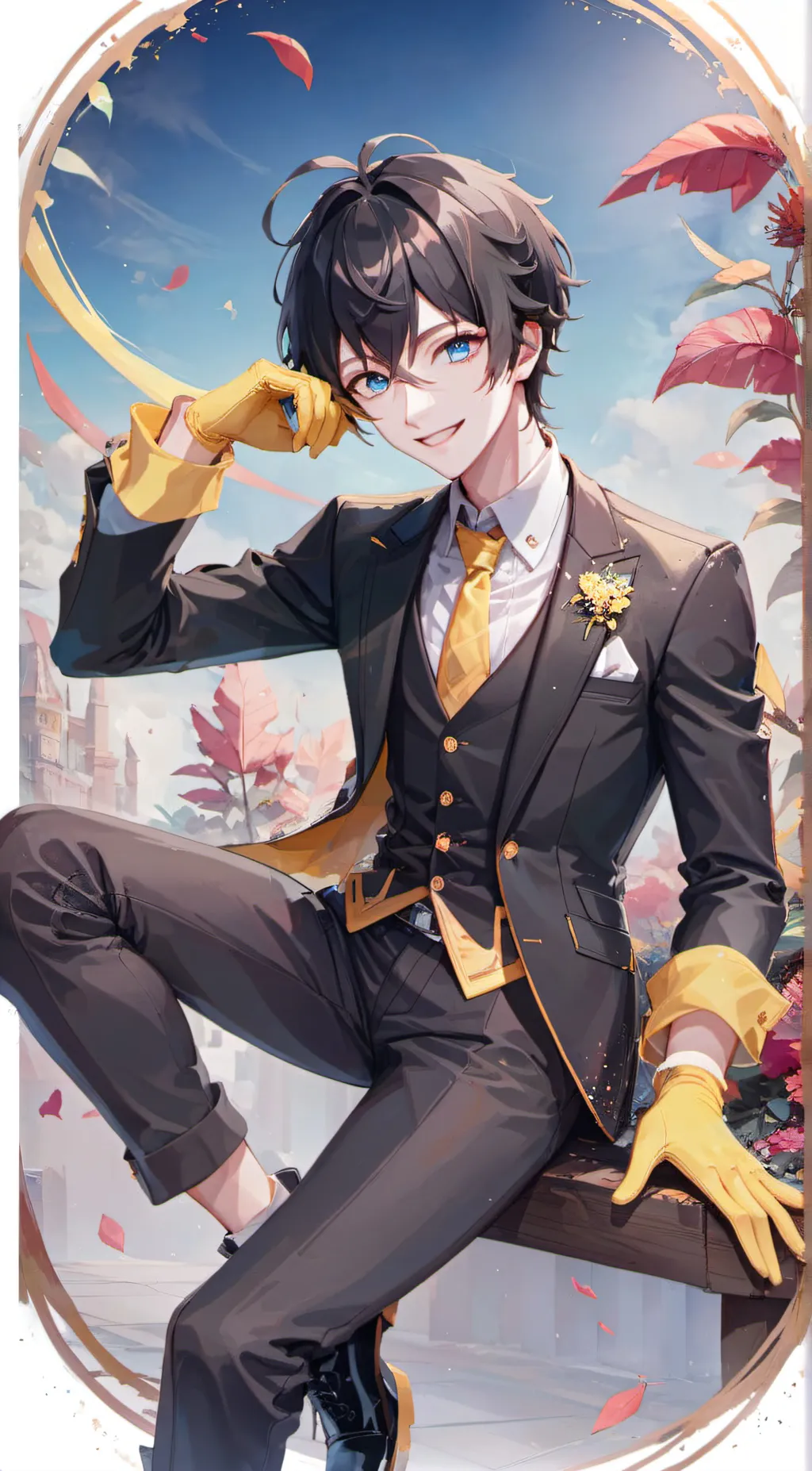 ai character: Mason background