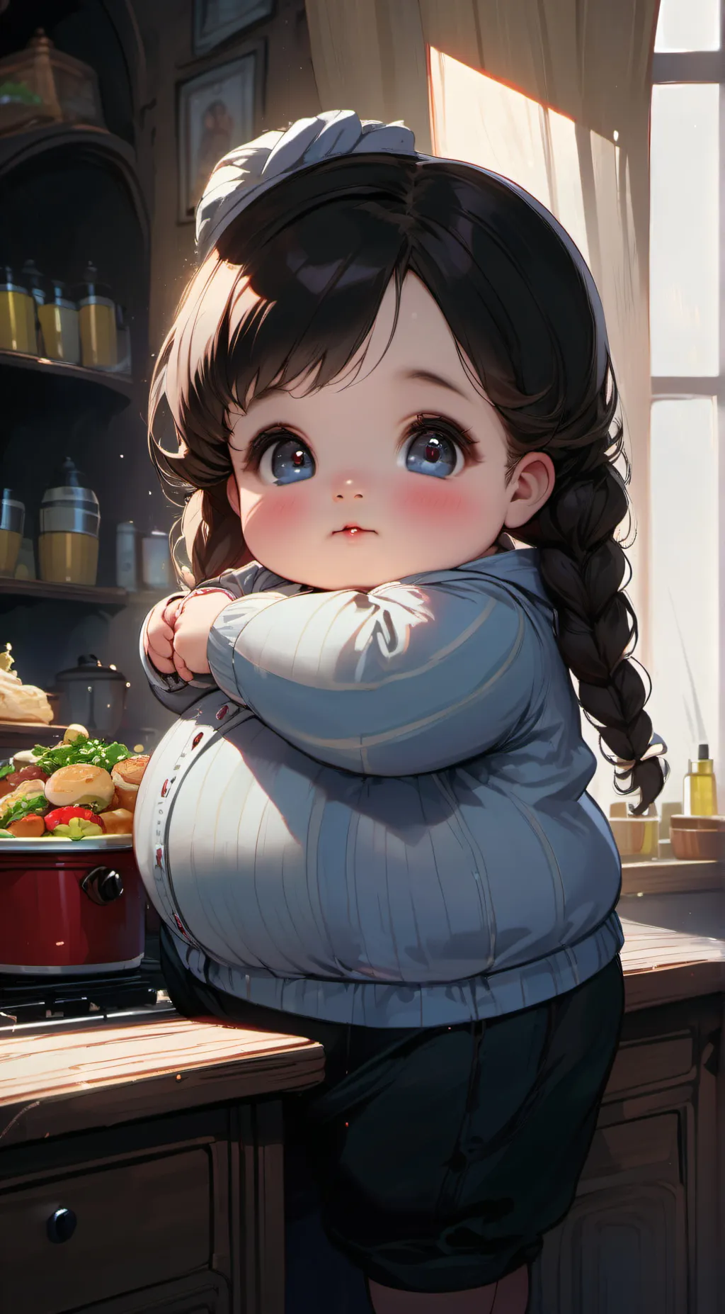 ai character: Elizabeth baby background