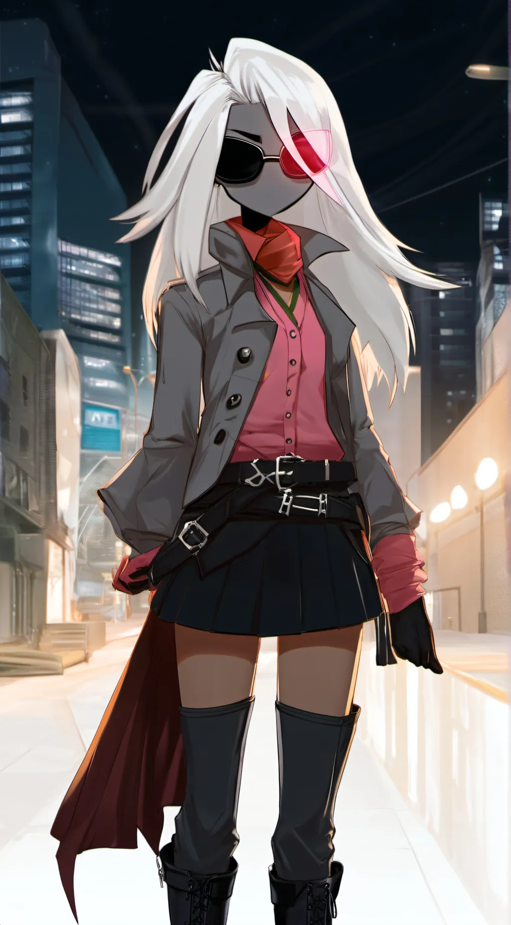 ai character: Vaggie background