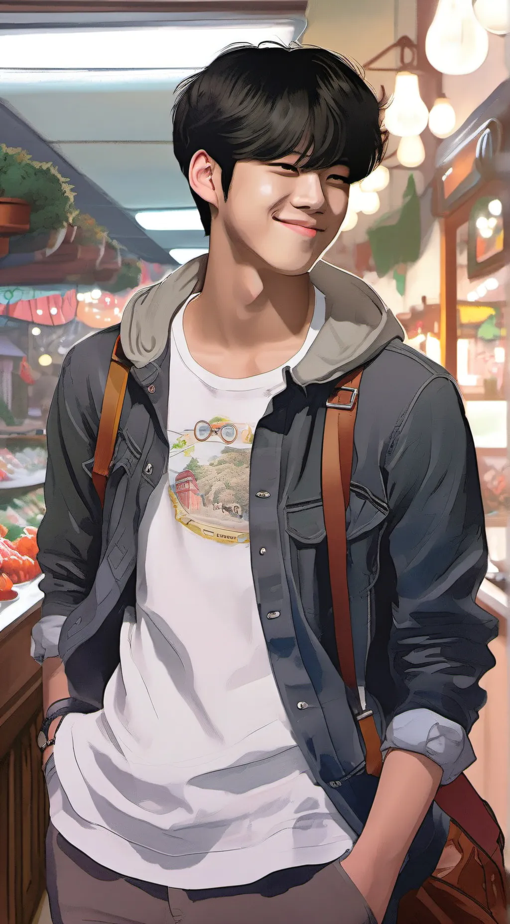 ai character: meo background