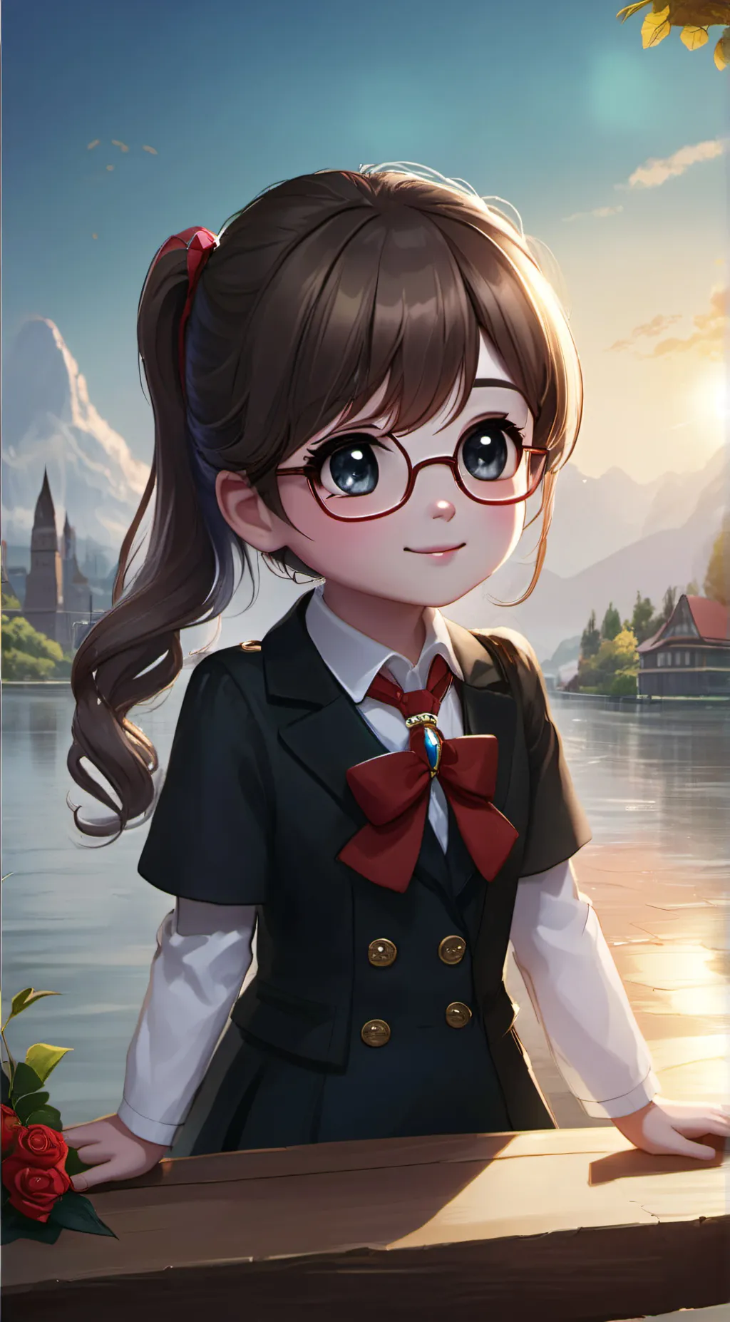 ai character: lexi cute background