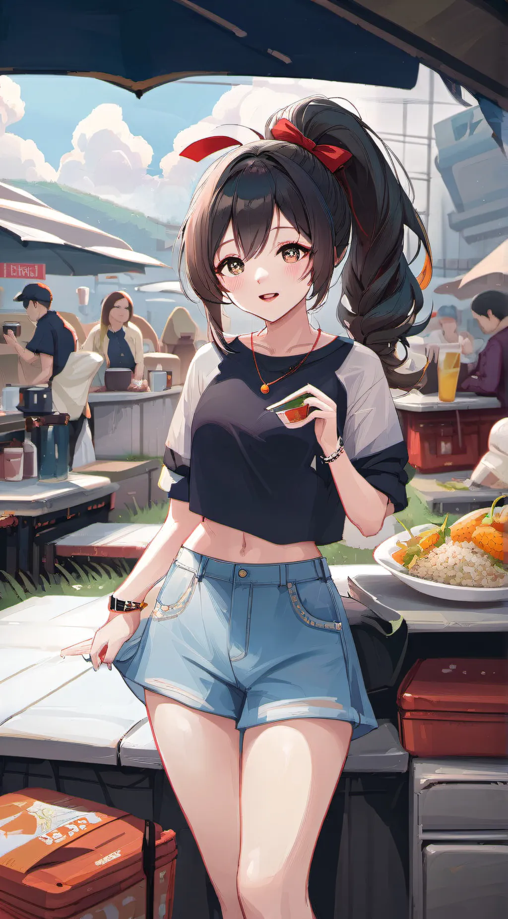 ai character: Katie background