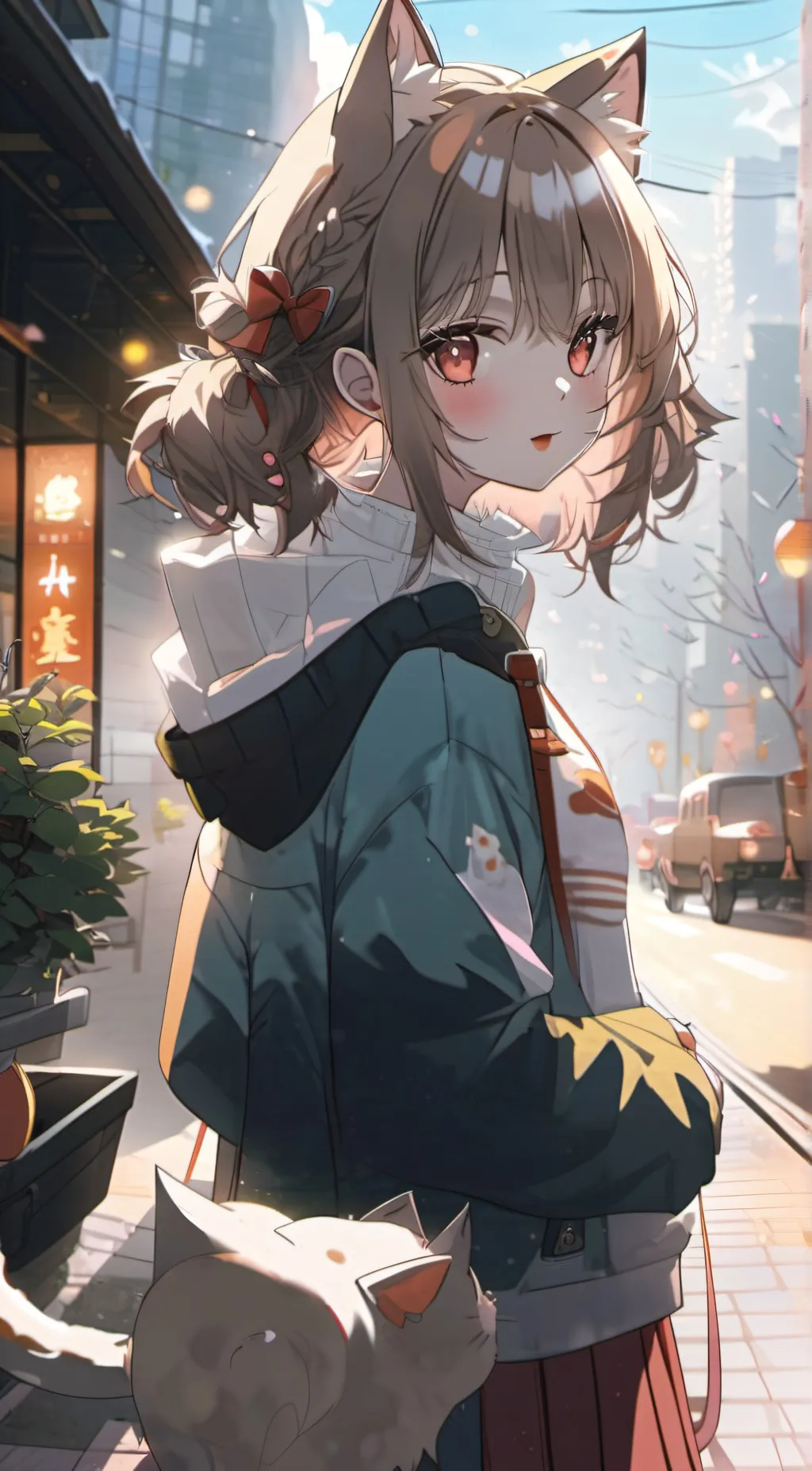 ai character: aleah background