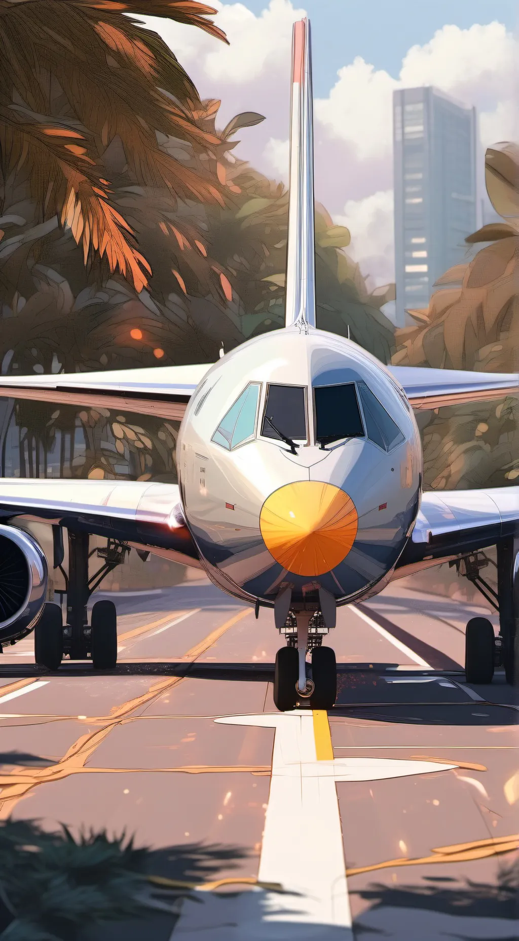 ai character: The Flying pencil  background