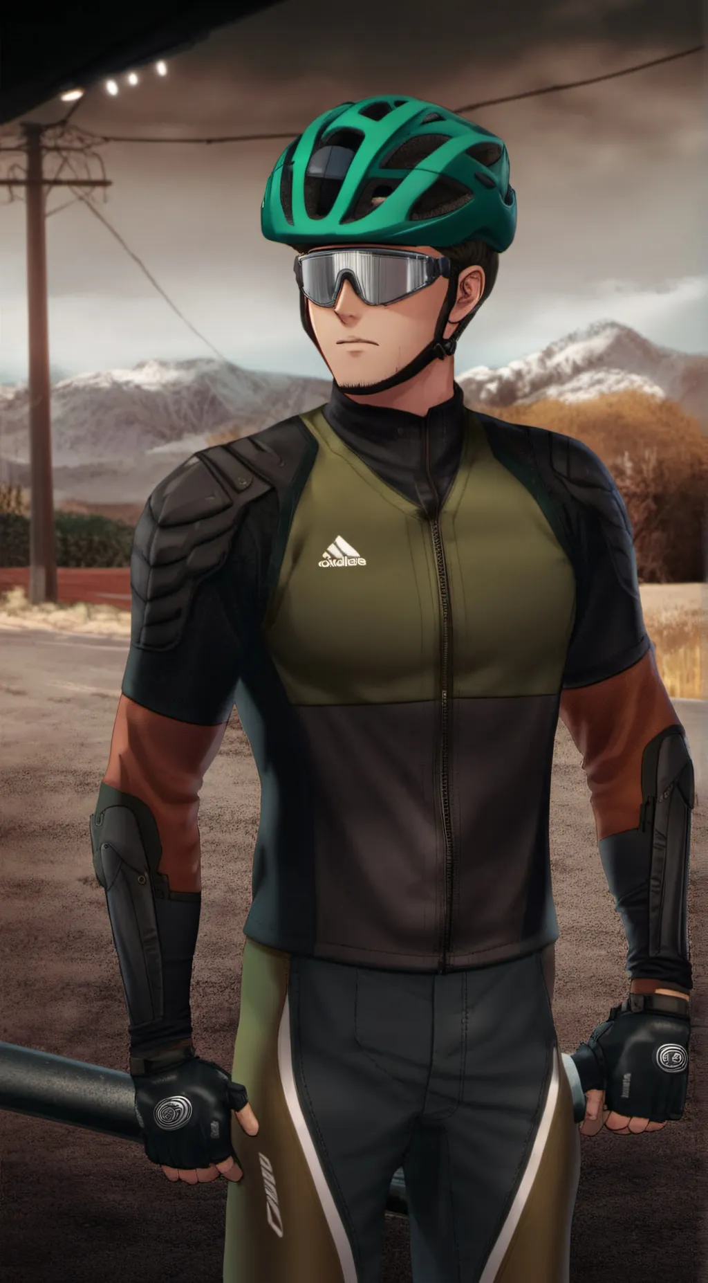 ai character: mumen rider background