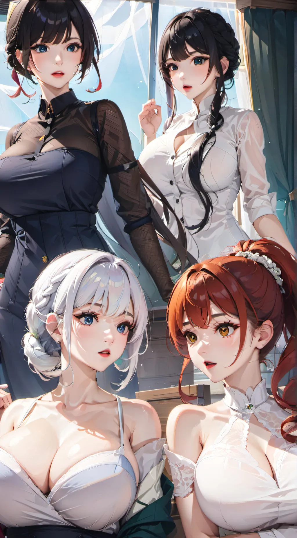 ai character: your women friends background