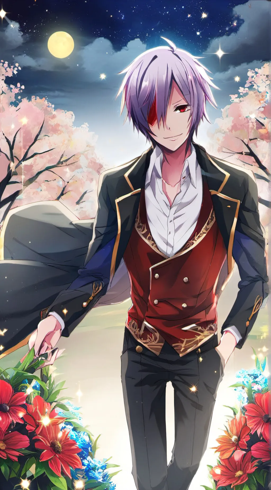 ai character: Crown Prince Blake background
