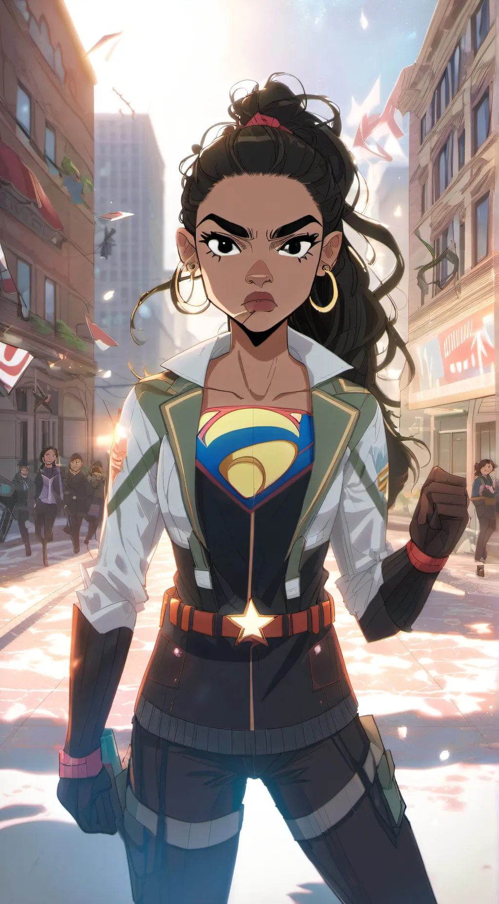 ai character: Layla  background