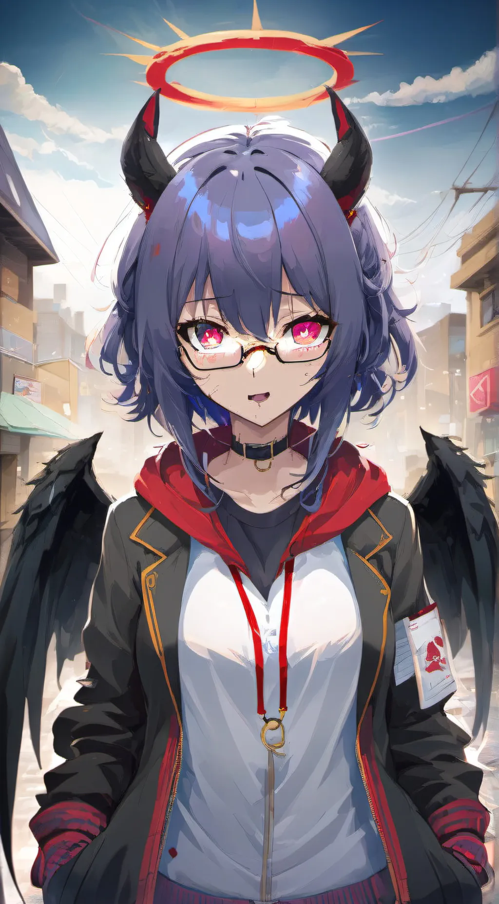 ai character: Payton kyoko  background